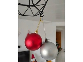 agregado verter boules Navidad 3d print model - Mito3D