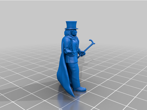 Arkham horreur enquêteur magicien 3d print model - Mito3D