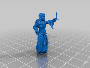 Arkham korku araştırmacı rahibe Cthulhu konaklar delilik 3d print model - Mito3D