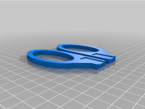 replacement scissors hand 3d print model - Mito3D