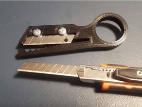 fio stripper cortador lâmina papel 3d print model - Mito3D