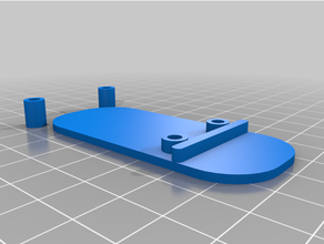 porte bobine extension anycubic méga 3d print model - Mito3D