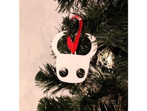 oyuk şövalye Noel süs dekorasyon cadılar bayramı video oyun dekorasyonlar ağaç süsler 3d print model - Mito3D