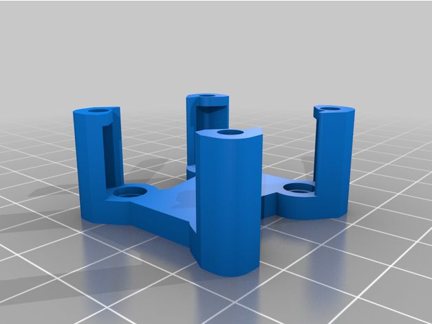 ar aile pro dji vue monter caddx fpv 3D print model - Mito3D