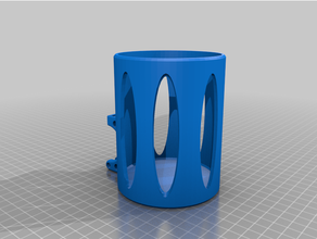 cup holder bar attachment 3d print model - Mito3D
