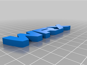 wrx tronco distintivo subaruwrx 3d print model - Mito3D