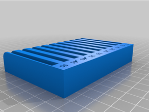 Racko kartenhalter 3d print model - Mito3D