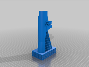 avengers tower 3d print model - Mito3D