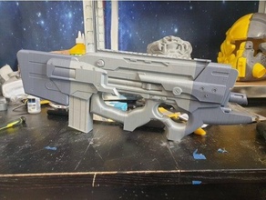 seburo c-26a - ghost shell cosplay weapon 3d print model - Mito3D