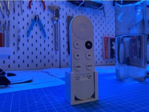 chromecast remote holder 4th gen 3d print model - Mito3D