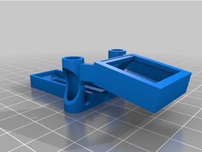 squirt v2 dji air unit + gps mount shendrones 3d print model - Mito3D