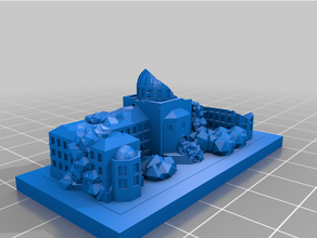 greeblecity ruines perdu l'histoire greeblecityruines 3d print model - Mito3D