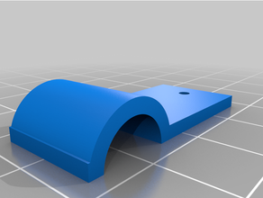 nail in cable soporte paramétrico administración 3d print model - Mito3D
