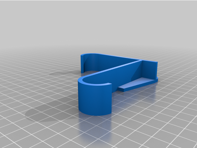 fone ouvido cabide carrinho 3D print model - Mito3D