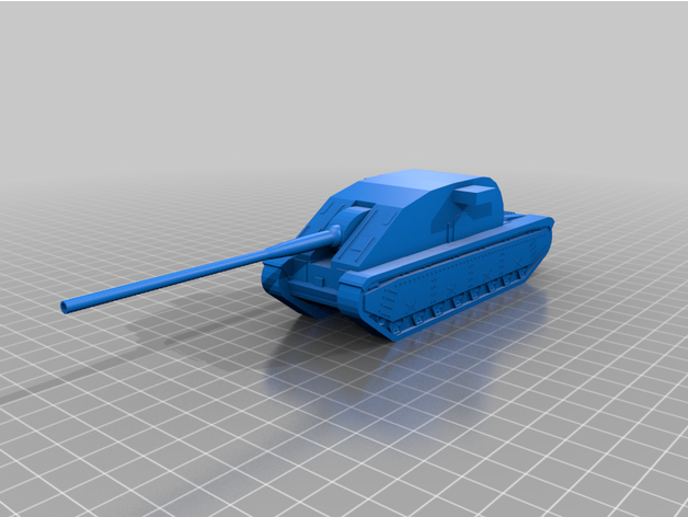 siege tank 3D print model - Mito3D