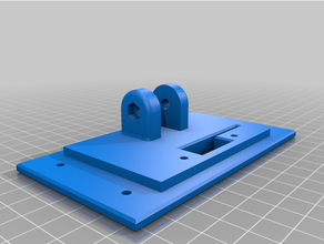 modificato piastra base anycubic predatore 3d print model - Mito3D