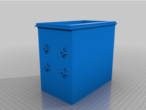 double din storage cubby 3d print model - Mito3D