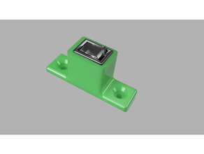 v-slot led rocker switch mount 15 21mm extrusion - ender 15x21 vslot 3d print model - Mito3D