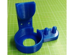 Oral io fırça + baş Kulp destek 3d print model - Mito3D