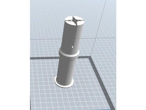porte bobine aventurier adventurer3 filament titulaire soutien flashforge 3d print model - Mito3D