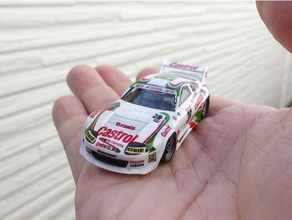toyota supra jgtc 1 64 scale miniature car 3d print model - Mito3D