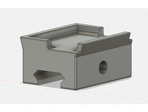 tripod adapter manfrotto picatinny rail 3d print model - Mito3D