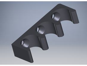 3 15mm pipe wale clamp 3d print model - Mito3D