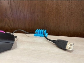 cable holder wire 3d print model - Mito3D