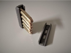 38 spl 357 mag velocità caricatore spogliarellista clip magnum speciale revolver speedloader 3d print model - Mito3D