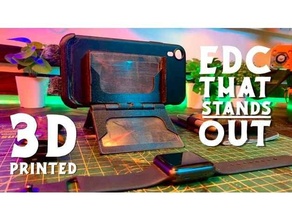 eğri karga tripod cüzdan 3d print model - Mito3D