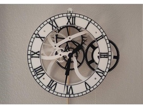 pendulum clock printed 3d 3d print model - Mito3D