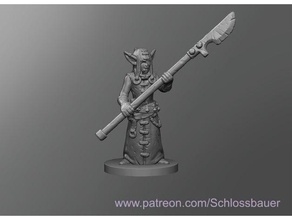 goblin ver2 dnd dungeons dragons tabletop 3d print model - Mito3D
