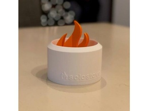 Lagerfeuer Modell 3d print model - Mito3D