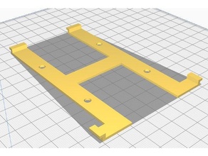 wall mount bracket 3d print model - Mito3D
