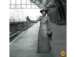 bkgcode senhora 1890 1890s roupas escala g scale menina ho maquete modelo estrada ferro trem mulher xix 3d print model - Mito3D