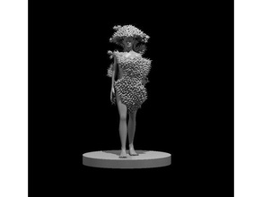 dryad updated nymph 3d print model - Mito3D