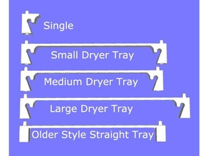 Geler séchoir plateau empileur unité tailles 3d print model - Mito3D