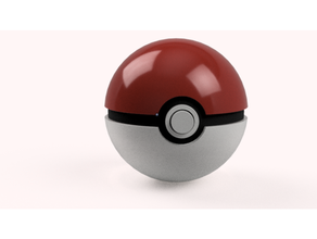 pokeball cenere Pikachu Pokemon figure 3d print model - Mito3D