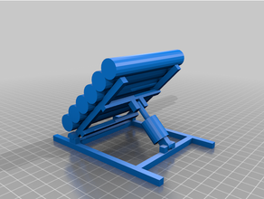 Welle Klappe 3d print model - Mito3D