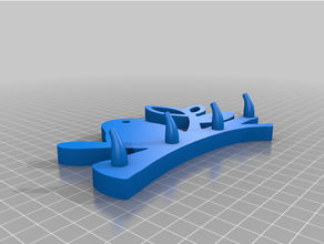 organizador mod ganchos 3d print model - Mito3D