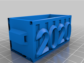 2020 poubelle 3d print model - Mito3D