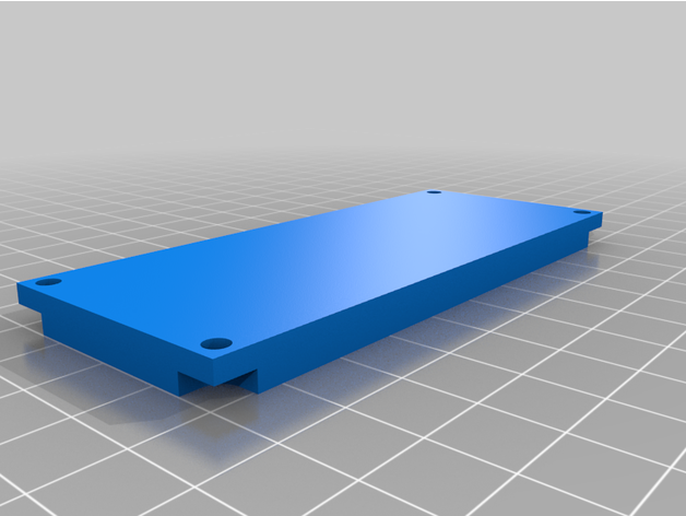 década caja ajustable electrónica resistor 3D print model - Mito3D