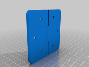 simple hinge 3d print model - Mito3D