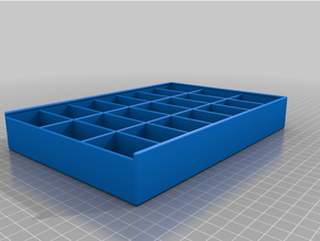 caixa armazenando costura fio Bobbins 3d print model - Mito3D