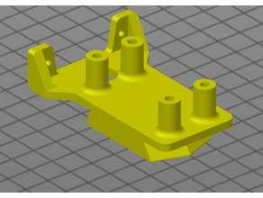 laser holder prototype wip 3d print model - Mito3D