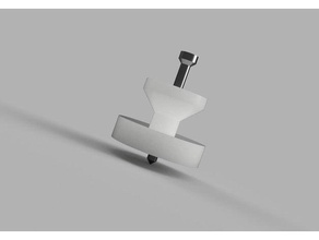 ez hang suspensão Cílio Colgar cenário fácil travar facil cabide unha gancho parede 3d print model - Mito3D
