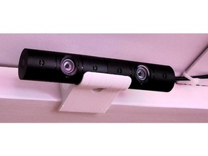 ps4 vr stream camera mount 15 inch shelf playstation 4 3d print model - Mito3D