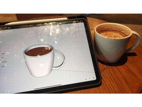 starbucks coffee glass kitchen 3d print model - Mito3D