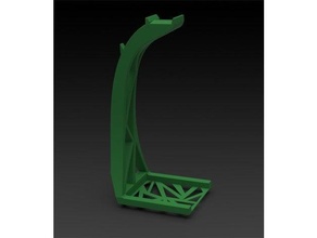 support casque audio couteur headphone holder stand marshall major iii 3d print model - Mito3D