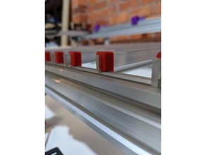 laser knife table bracket 2020 aluminum aluminium profile extrusion bed co2 holder mount 3d print model - Mito3D
